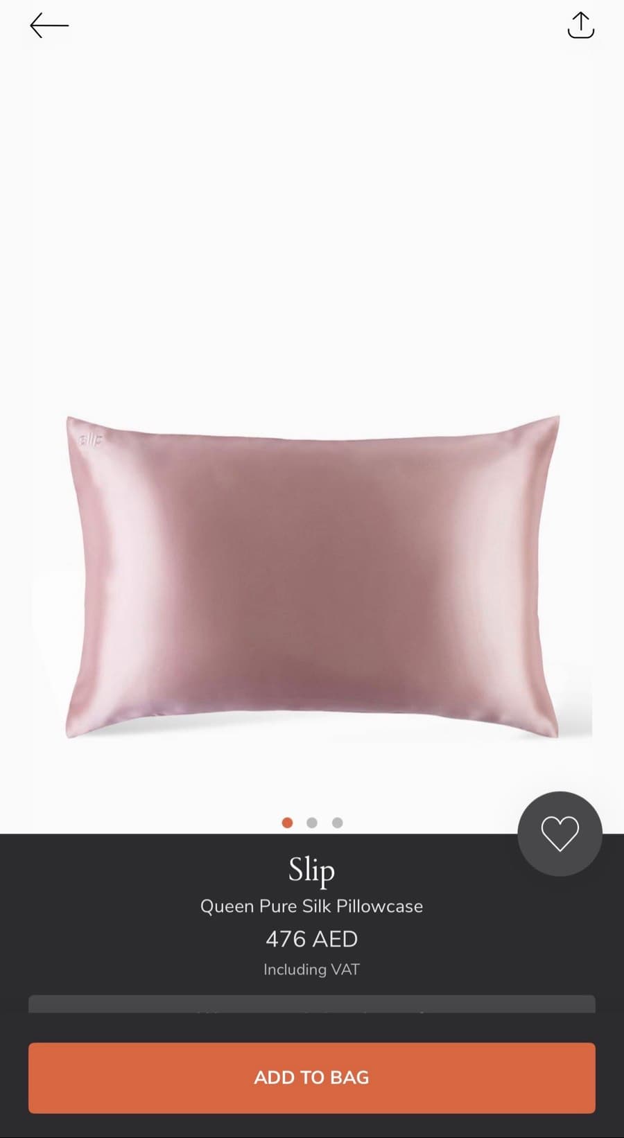 Slip Silk Pillowcase Pink (unopened) thumbnail 6