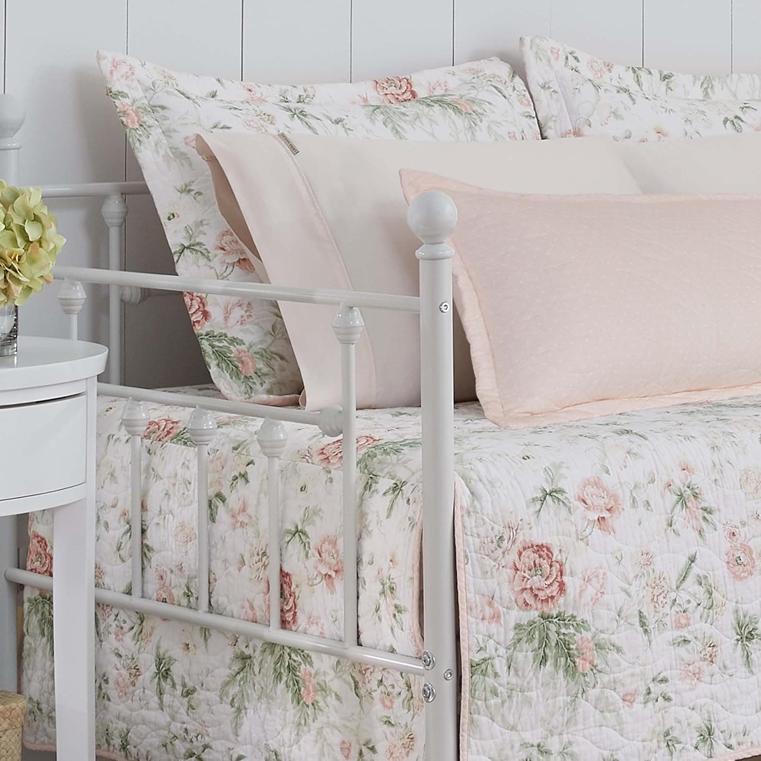 Laura Ashley - Daybed Cover Set, Lightweight Bedding with Matching Shams & Pillow Cover thumbnail 4