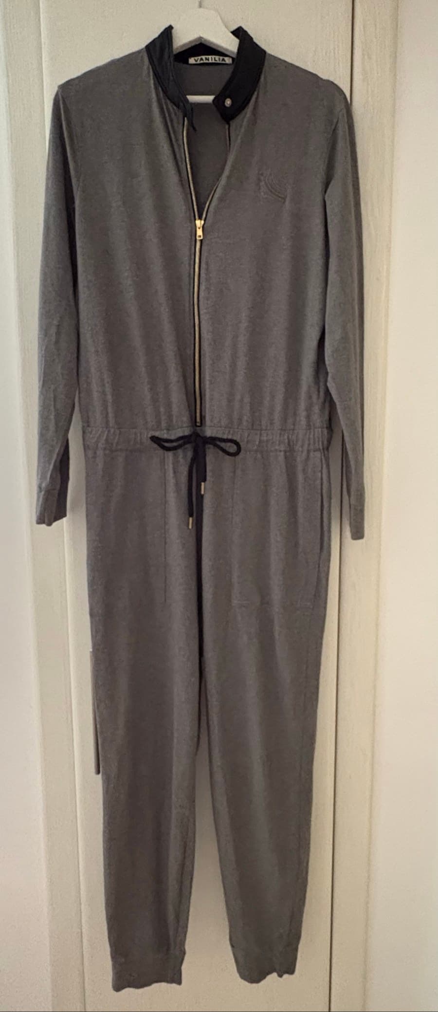 Vanilia Grey Jersey Jumpsuit
