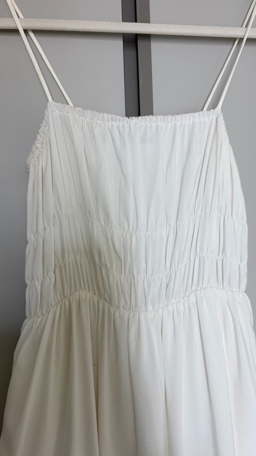 White Tiered Maxi Dress thumbnail 3