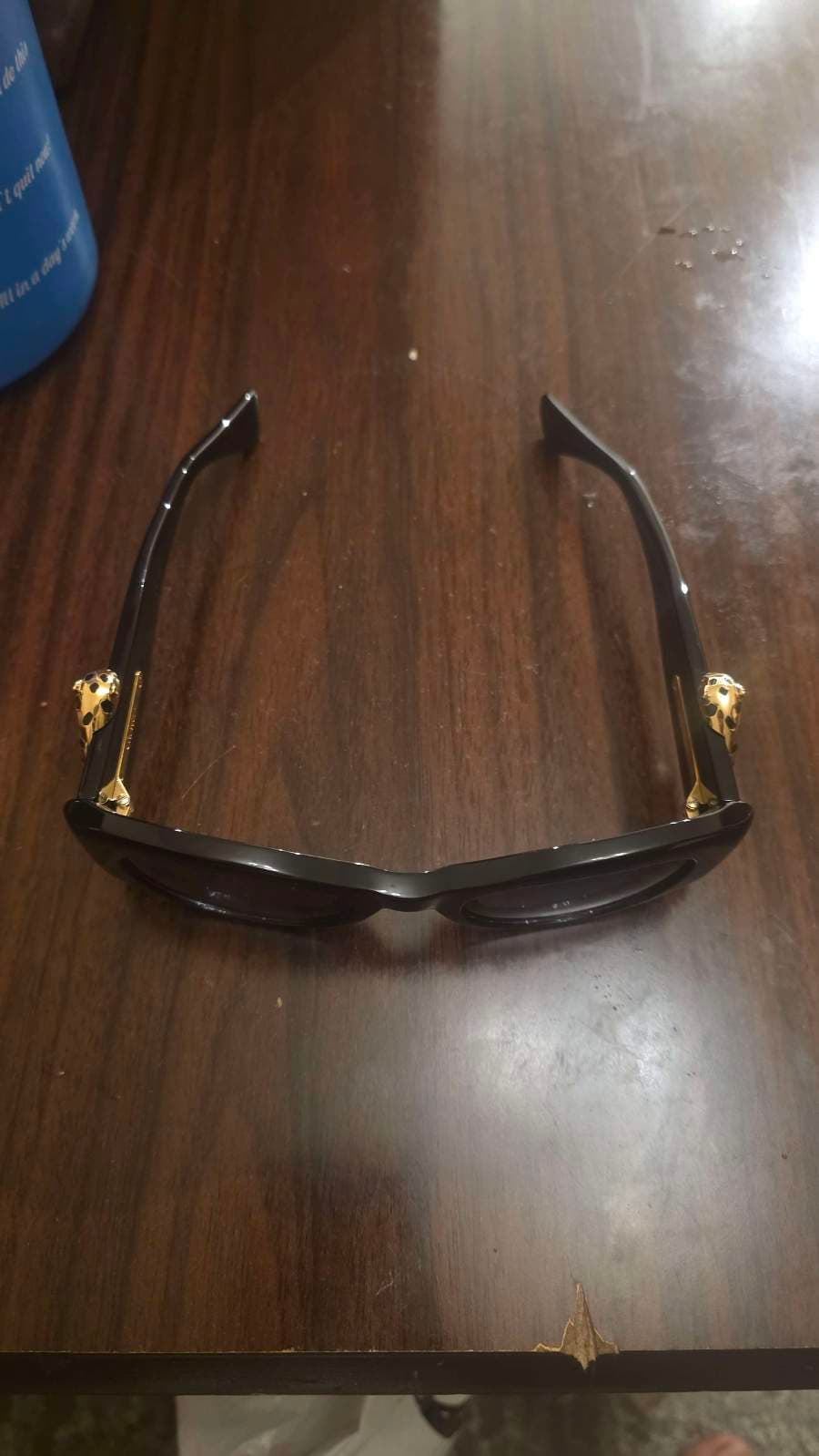 Cartier Black Sunglasses thumbnail 2