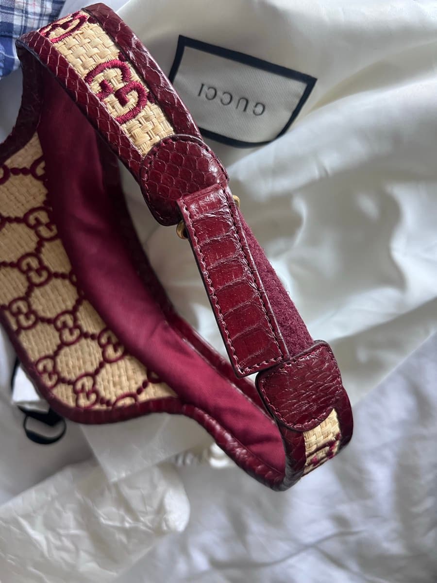 Gucci Raffia Visor thumbnail 4