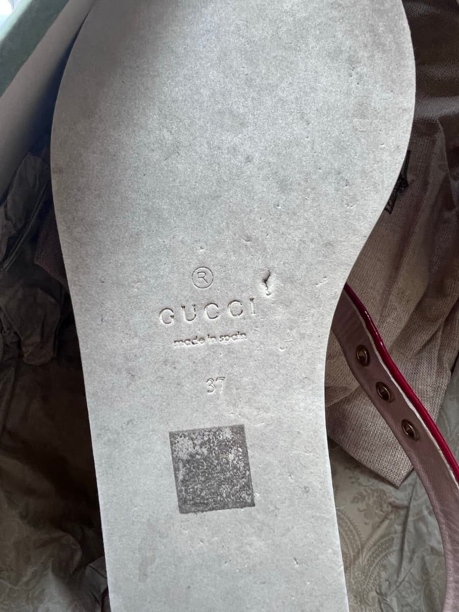 Gucci Gingham Espadrille Wedges thumbnail 3