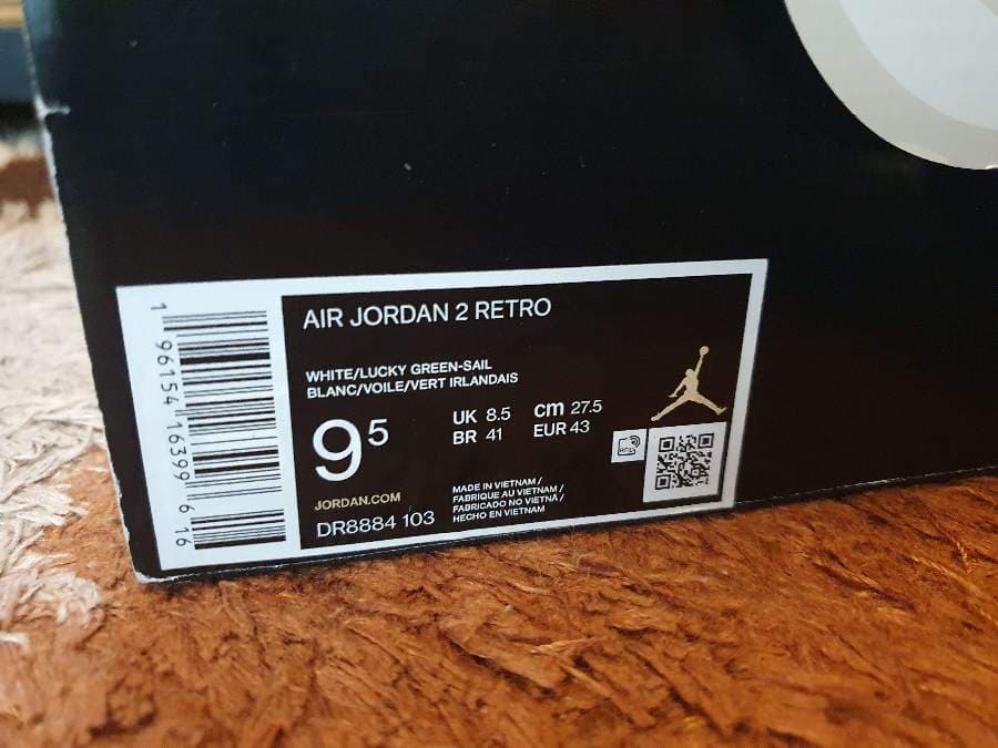 Nike Air Jordan 2 high US9 5 thumbnail 7