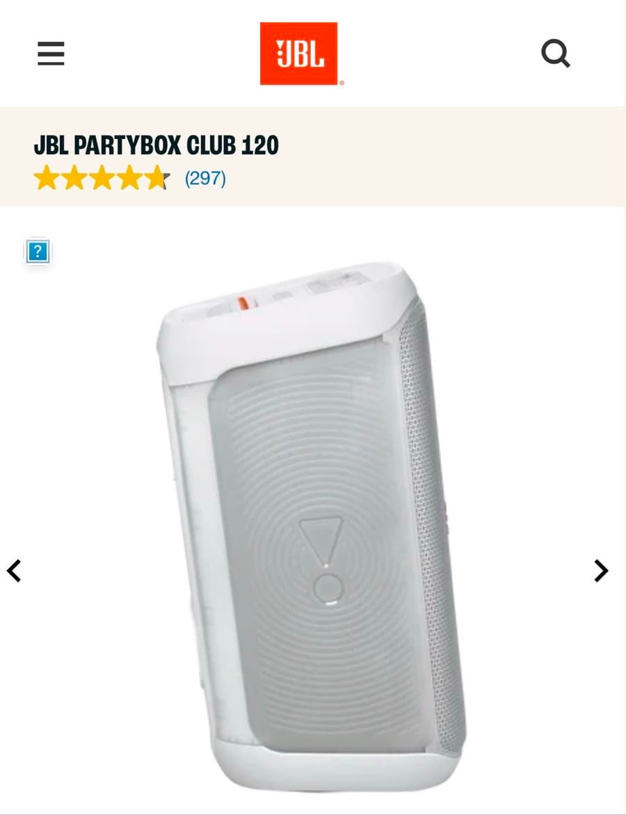 JBL PartyBox Club 120 -BRAND NEW!!! thumbnail 3