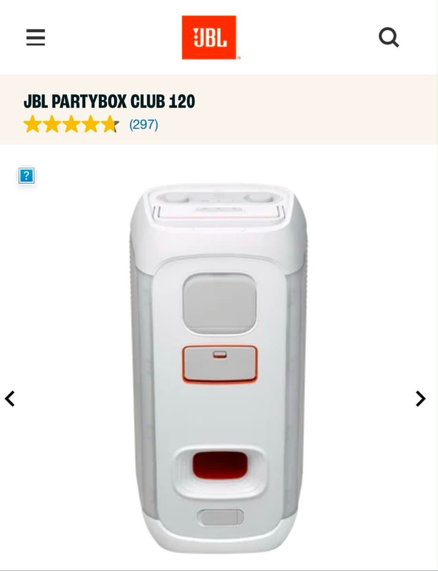 JBL PartyBox Club 120 -BRAND NEW!!! thumbnail 2