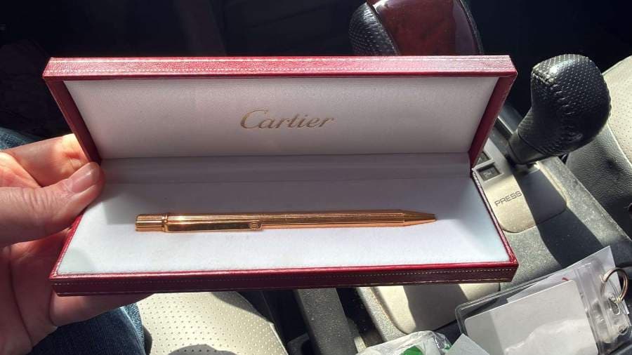 Cartier Must II Ballpoint Pen thumbnail 2