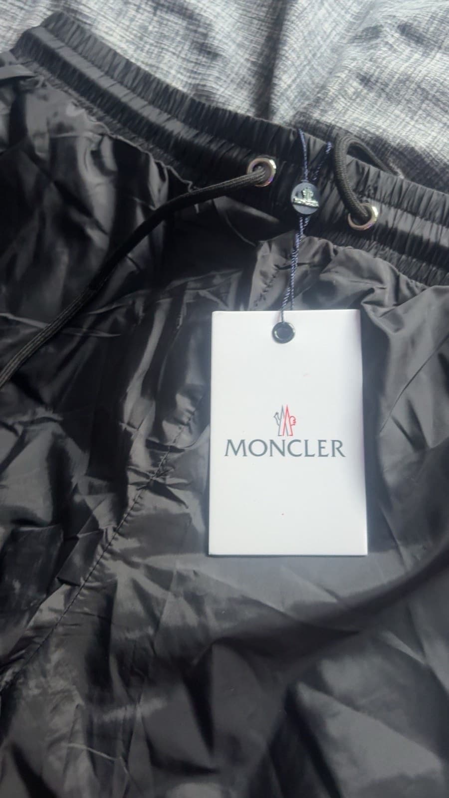 Moncler Black Swim Shorts thumbnail 3