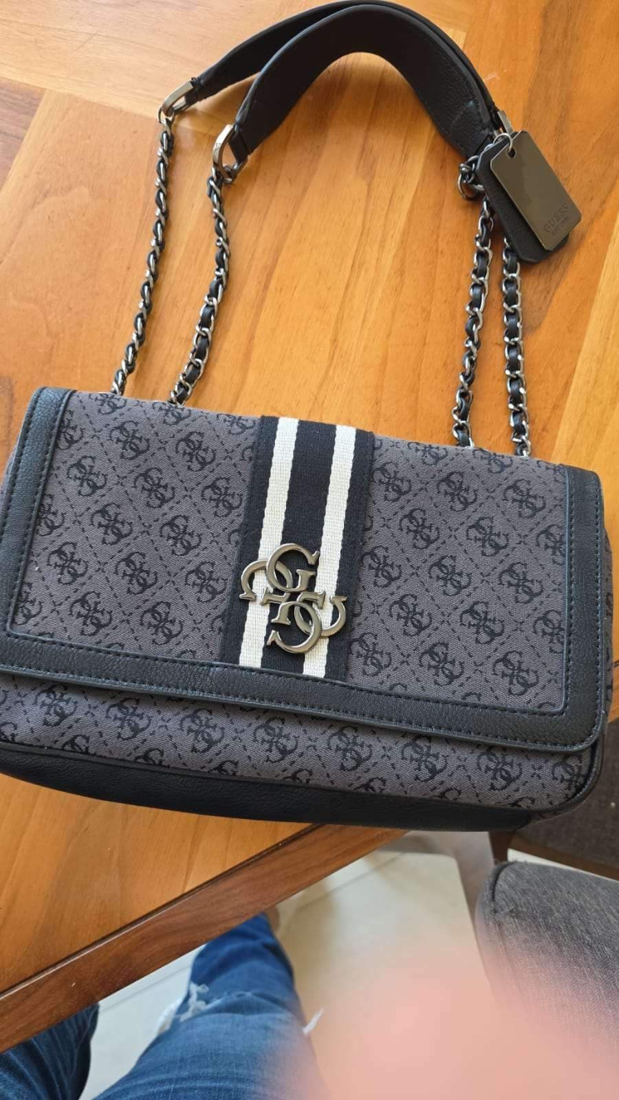 Guess Monogram Shoulder Bag thumbnail 3