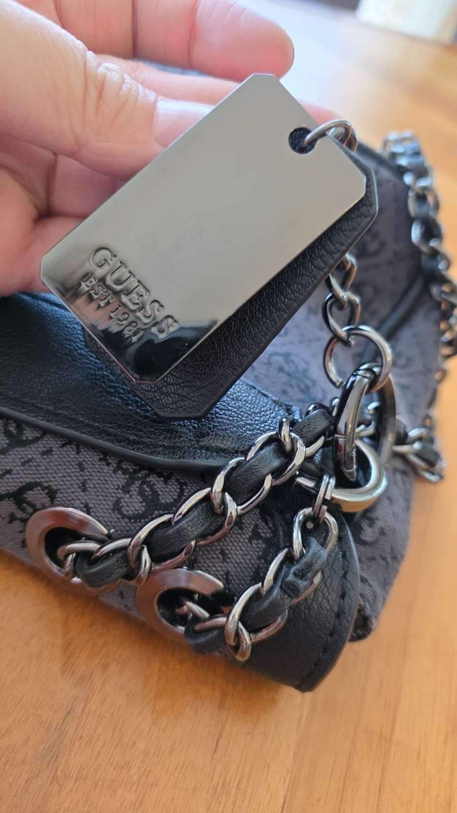 Guess Monogram Shoulder Bag thumbnail 4