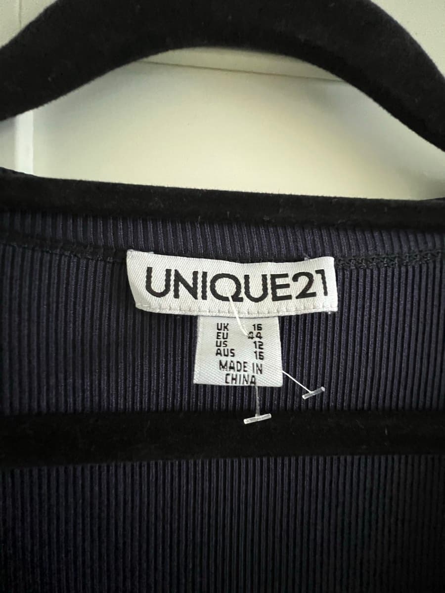 UNIQUE21 Ribbed Mini Dress thumbnail 3
