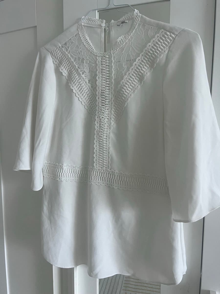 White River  island Lace Detail Blouse thumbnail 2