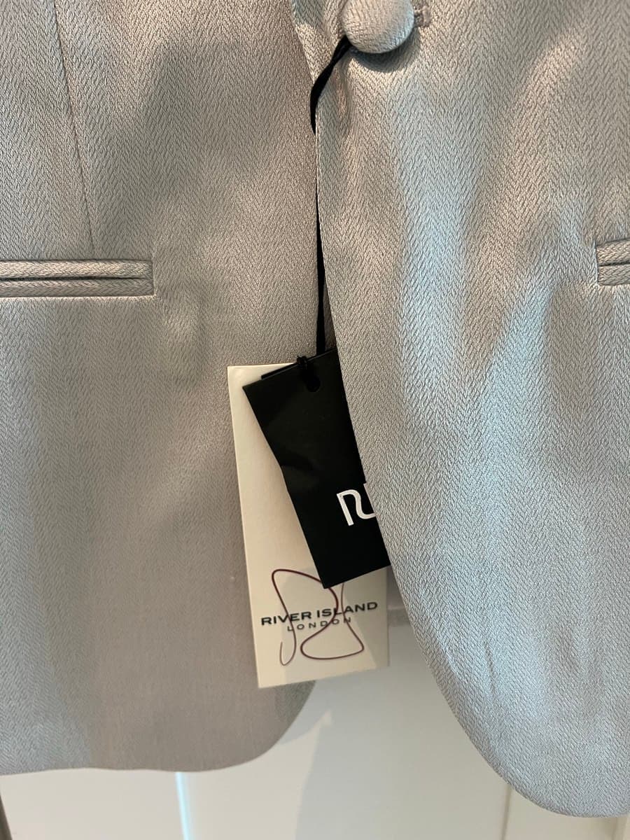 River Island Grey Blazer thumbnail 2