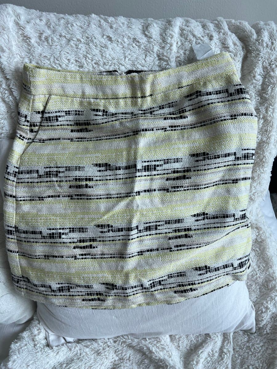 Textured Striped Mini Skirt thumbnail 2