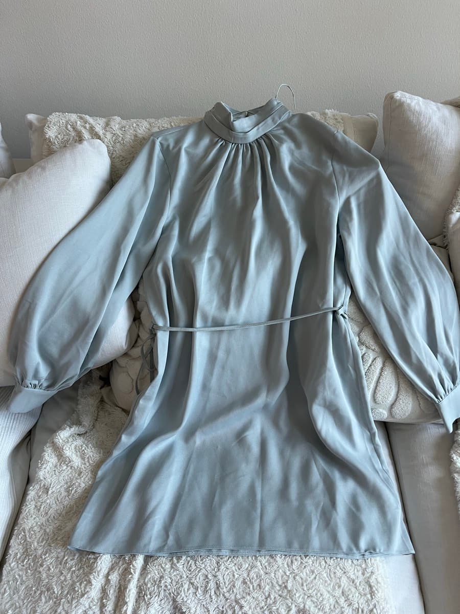 Light Blue dress River island thumbnail 3