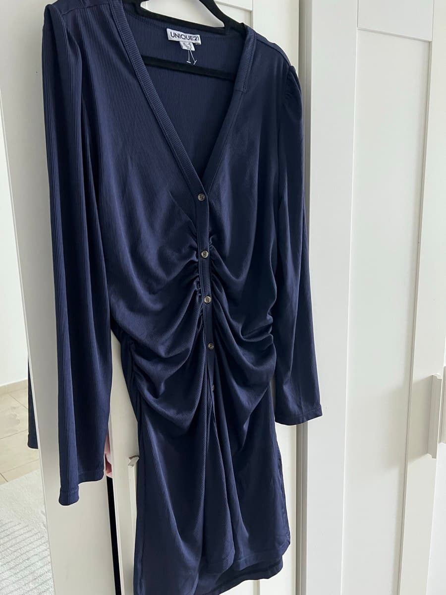 UNIQUE21 Ribbed Mini Dress