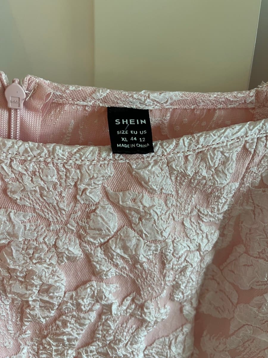 Shein Floral Jacquard Mini Dress thumbnail 3