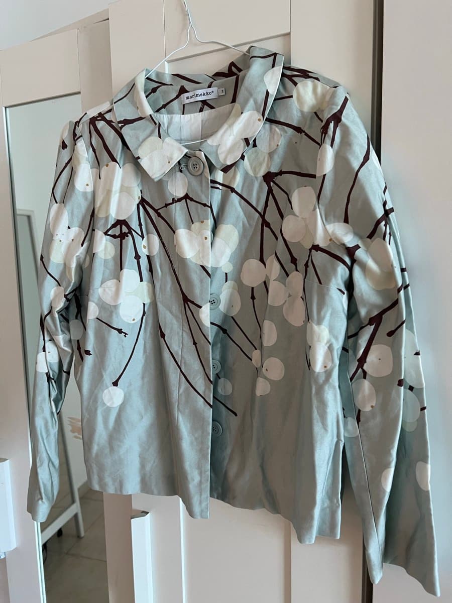 Marimekko Floral Button-Up Blouse thumbnail 2