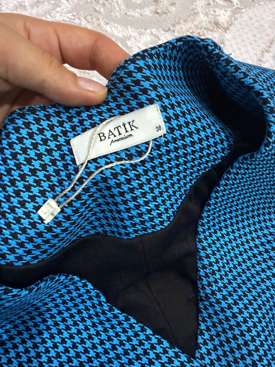 BATIK Houndstooth Mini Dress thumbnail 2