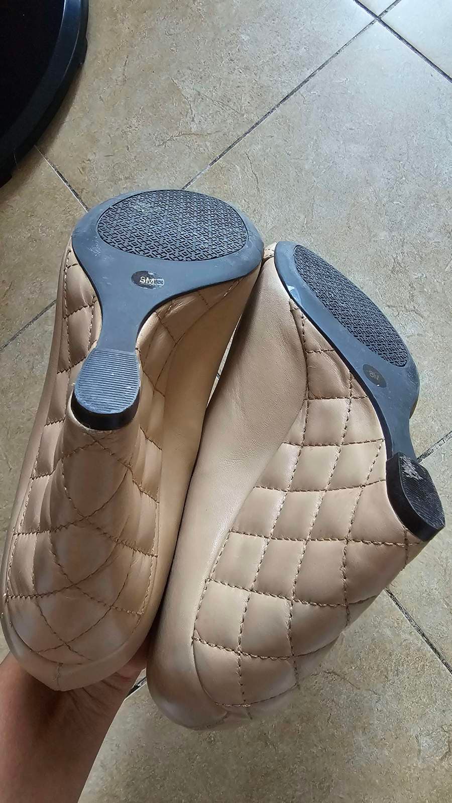 Tory Burch Nude Wedges thumbnail 4
