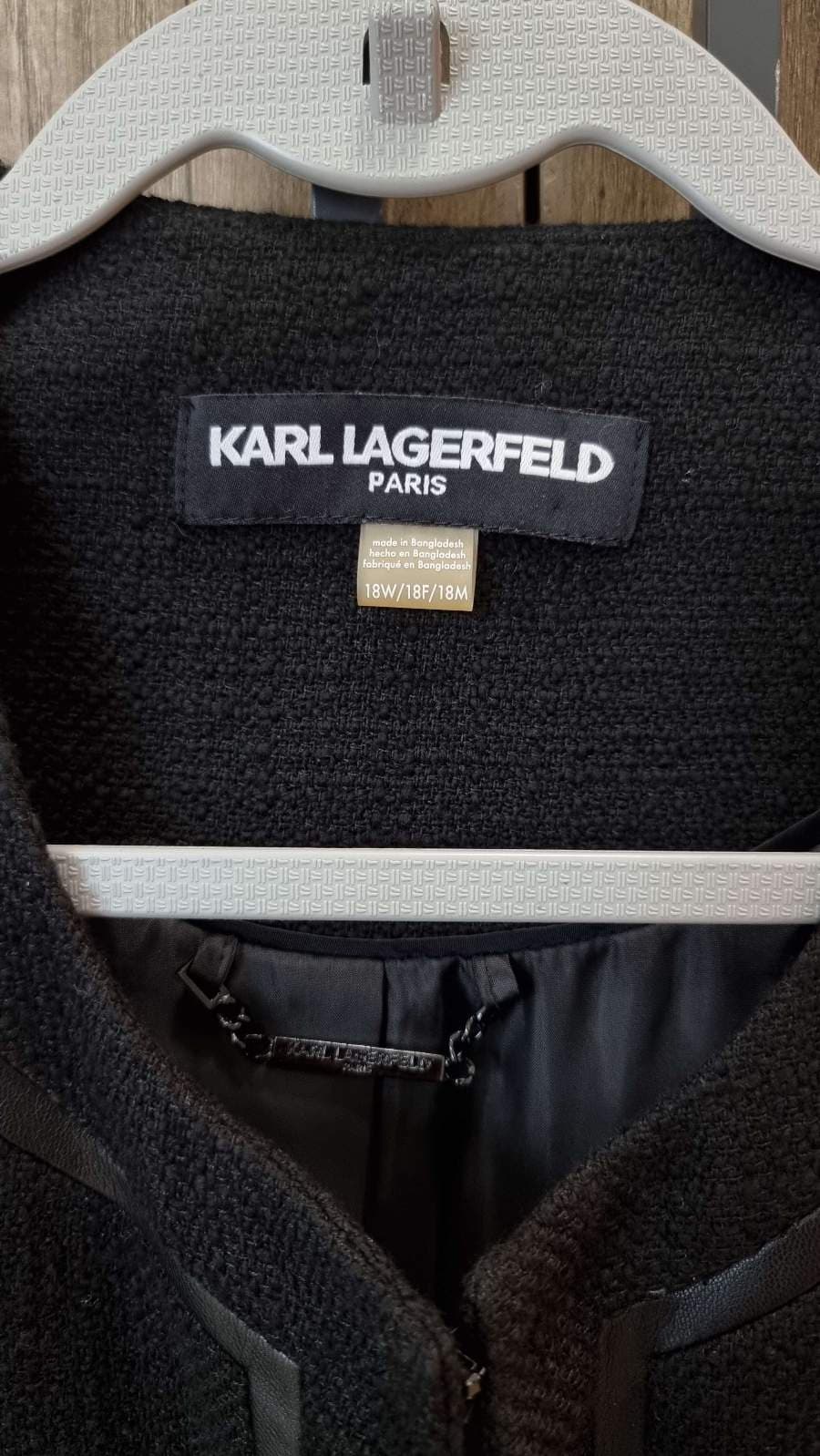 Karl Lagerfeld Black Jacket thumbnail 3