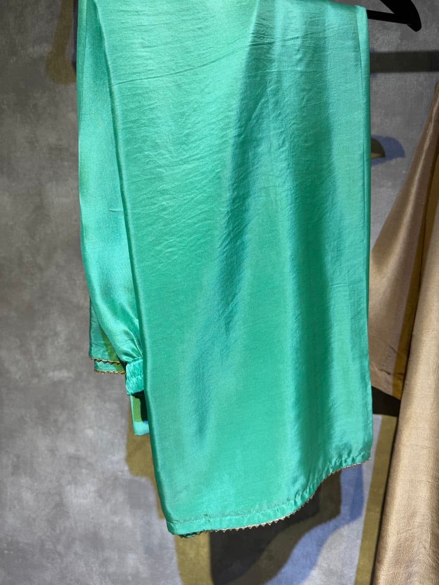 Embroidered Silk Tunic thumbnail 6
