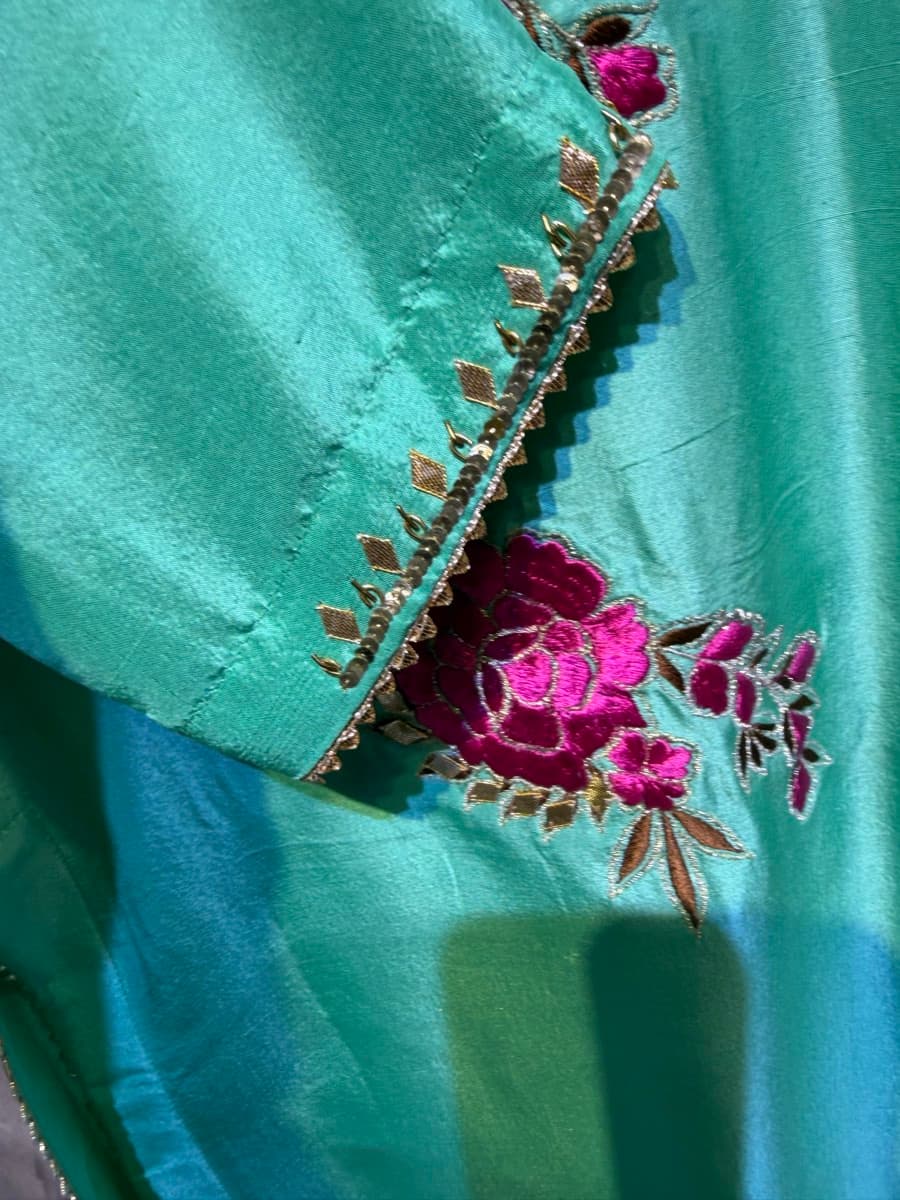 Embroidered Silk Tunic thumbnail 4