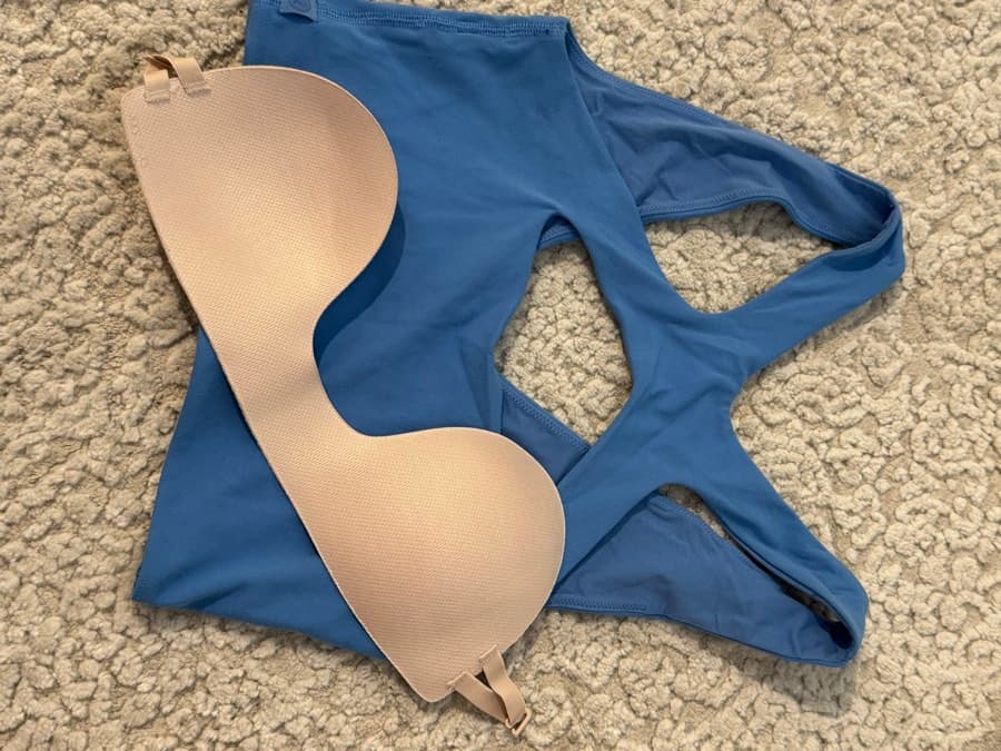 Lululemon Blue Sports Bra thumbnail 3