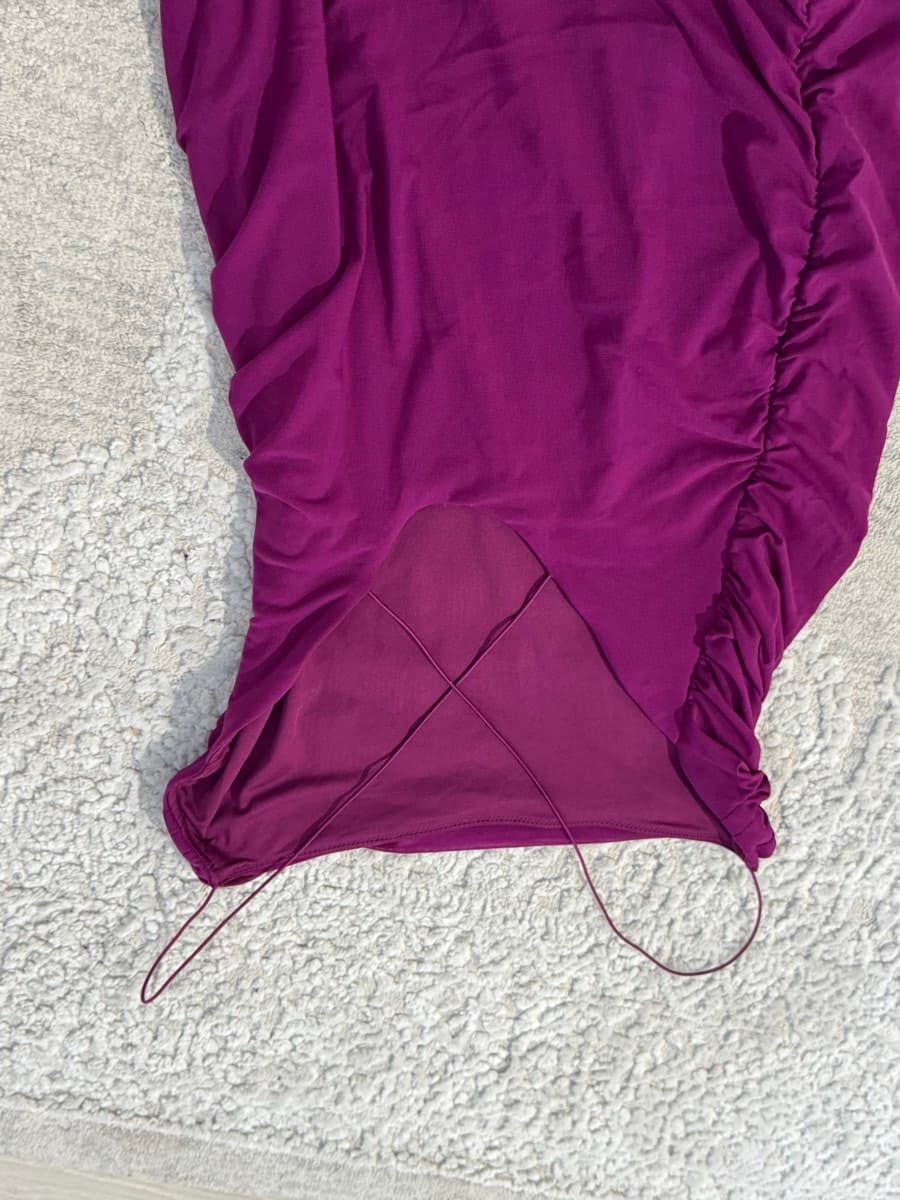 Oh Polly Purple Mini Dress Size UK 10 thumbnail 2