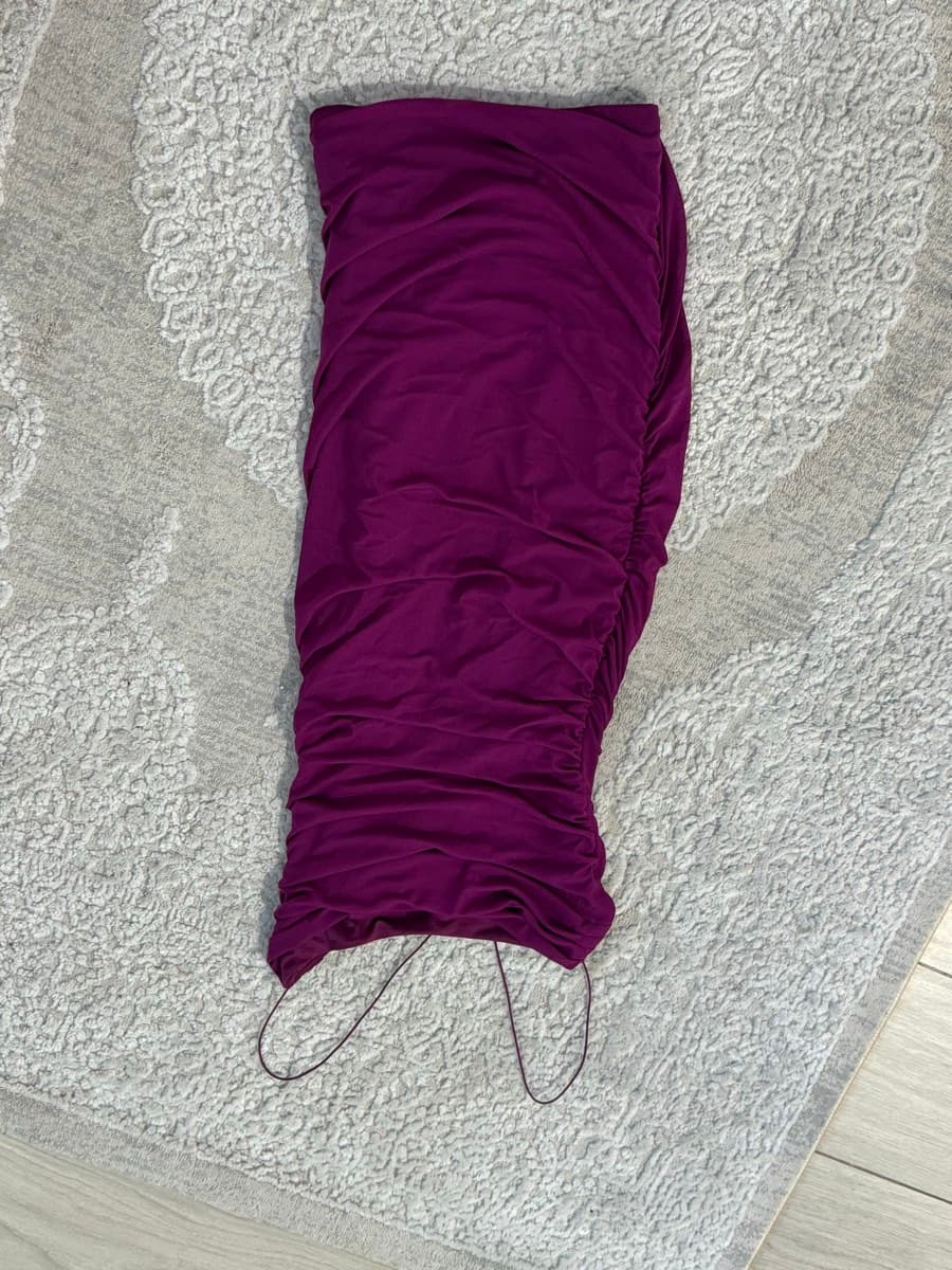 Oh Polly Purple Mini Dress Size UK 10