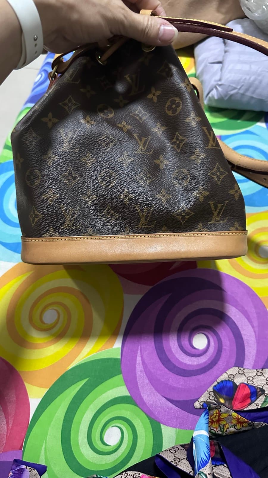 Louis Vuitton Monogram Bucket Bag thumbnail 7