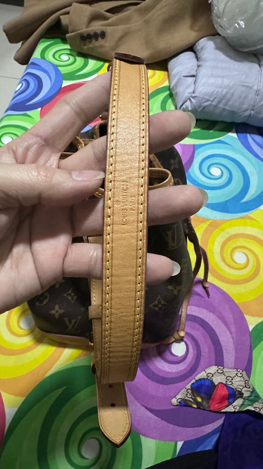 Louis Vuitton Monogram Bucket Bag thumbnail 3