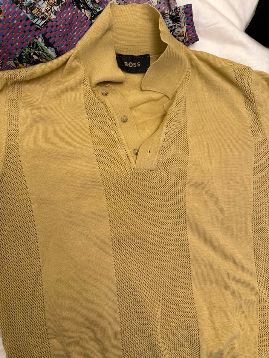 BOSS Knit Polo Shirt thumbnail 2