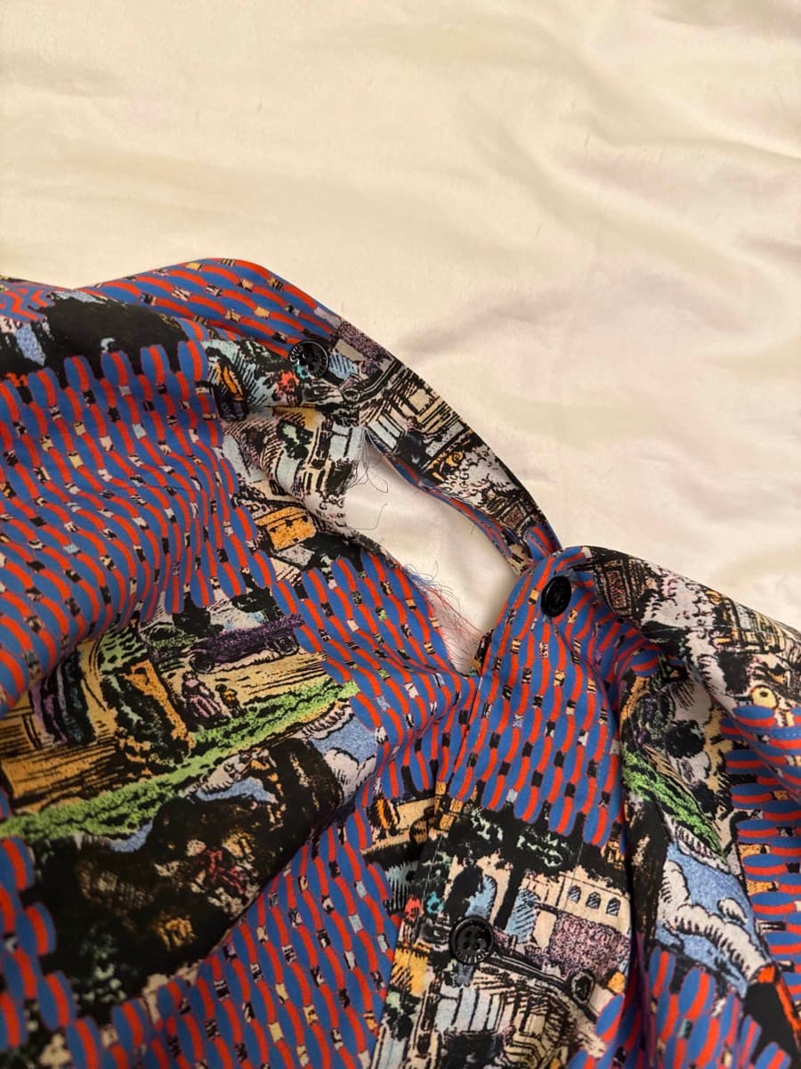 Louis Vuitton Printed Short-Sleeve Shirt thumbnail 4