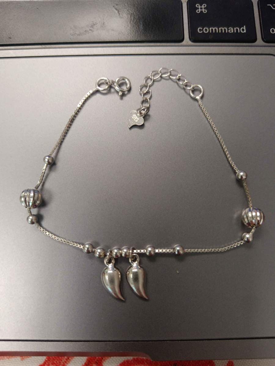 925 Italy Silver Charm Bracelet