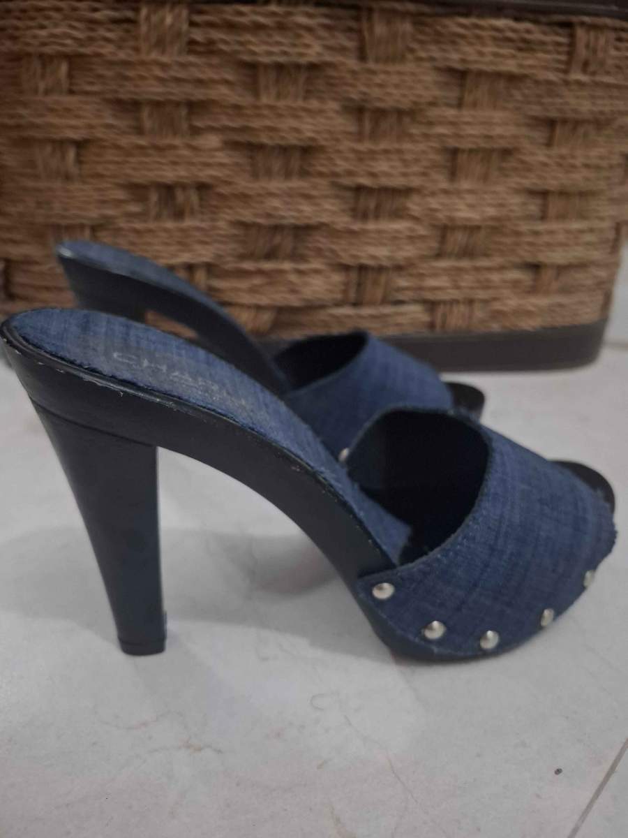 Charles David Denim Mules thumbnail 2