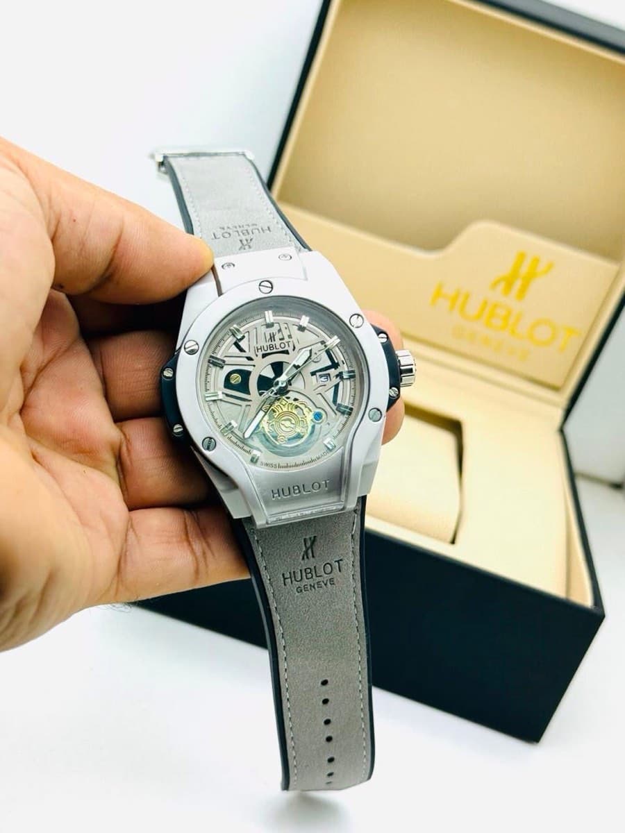 Hublot Blue Strap Watch thumbnail 5