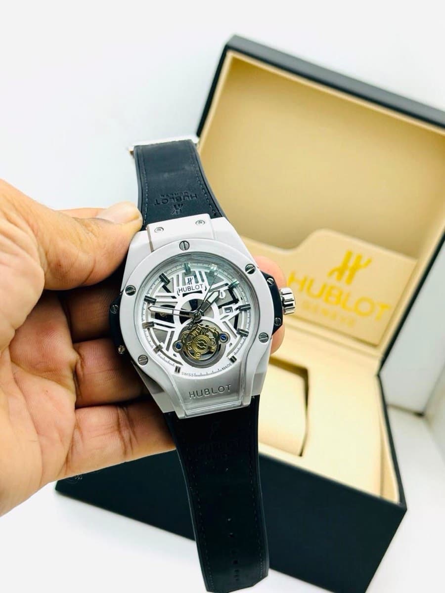 Hublot Blue Strap Watch thumbnail 3