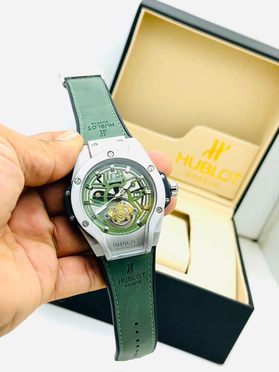 Hublot Blue Strap Watch thumbnail 4