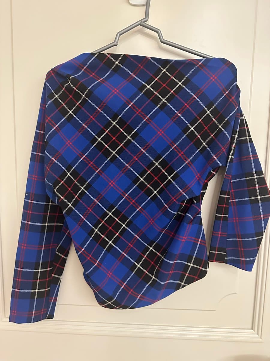 Zara Tartan Two-Piece Top & Skirt Set – S/M thumbnail 6