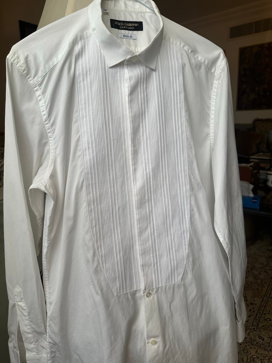 Dolce & Gabbana Tuxedo Shirt thumbnail 5