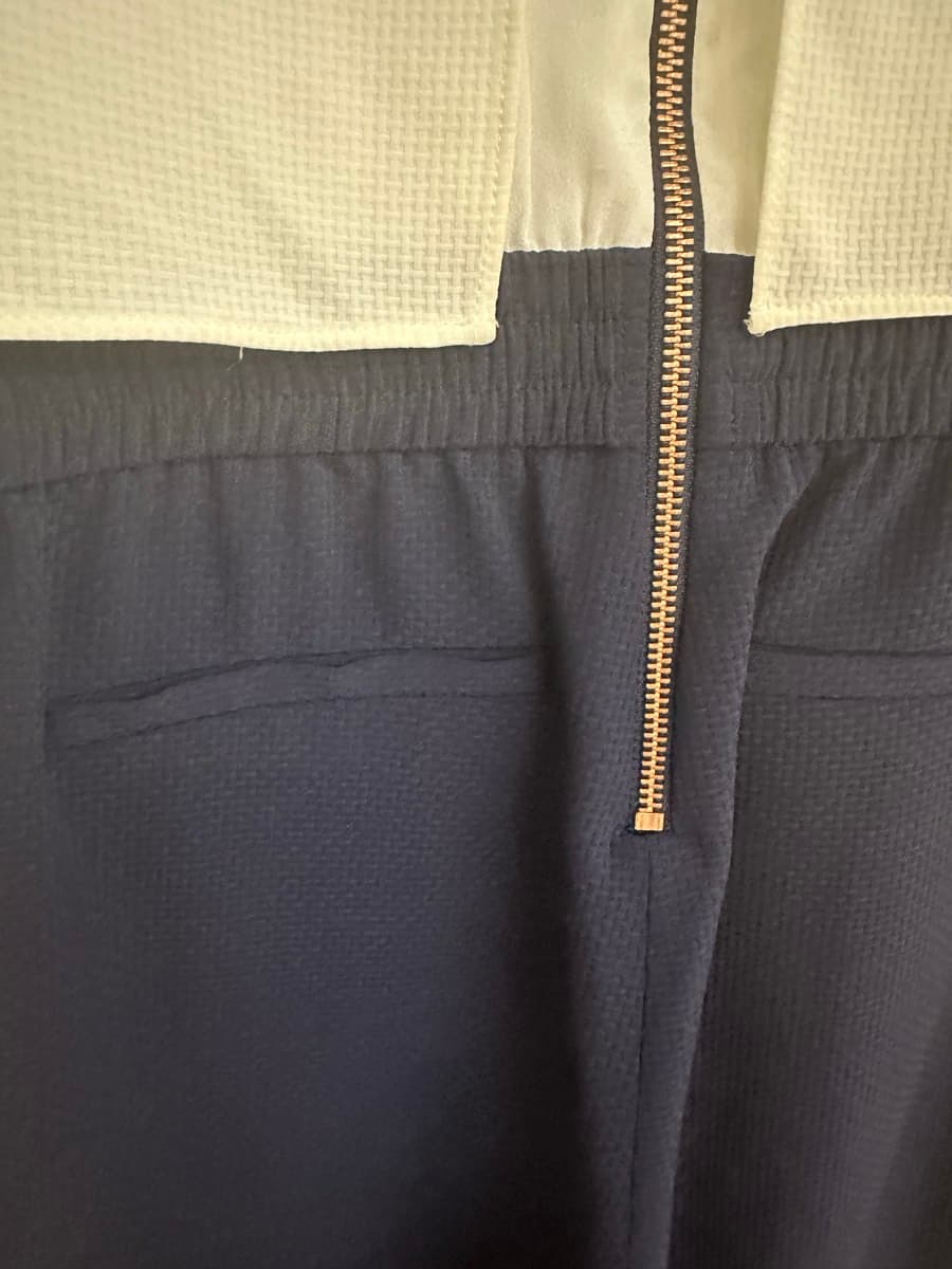 Ted Baker London LULAY Jumpsuit – Navy & Ivory thumbnail 5