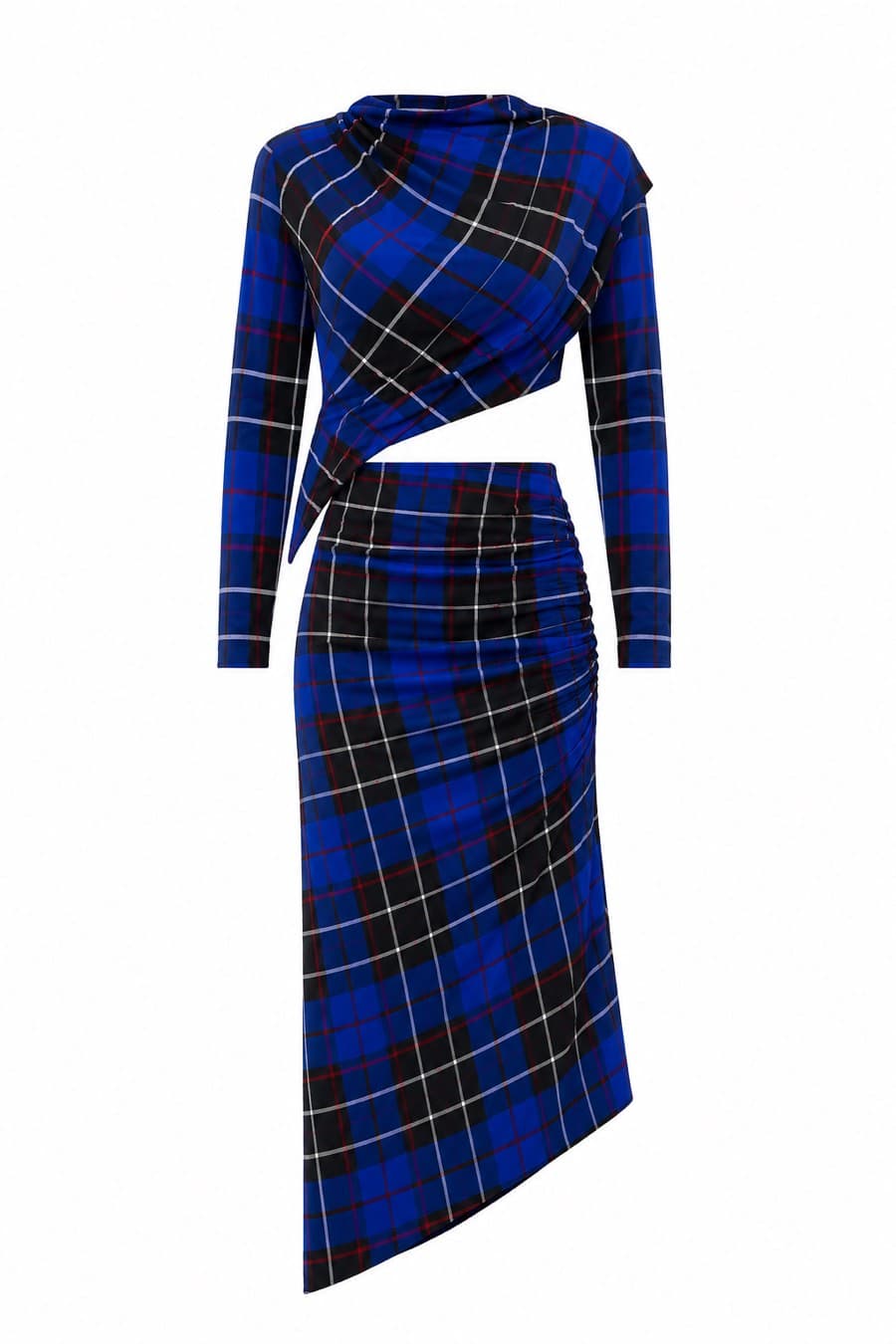 Zara Tartan Two-Piece Top & Skirt Set – S/M thumbnail 8