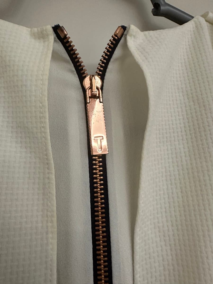 Ted Baker London LULAY Jumpsuit – Navy & Ivory thumbnail 3