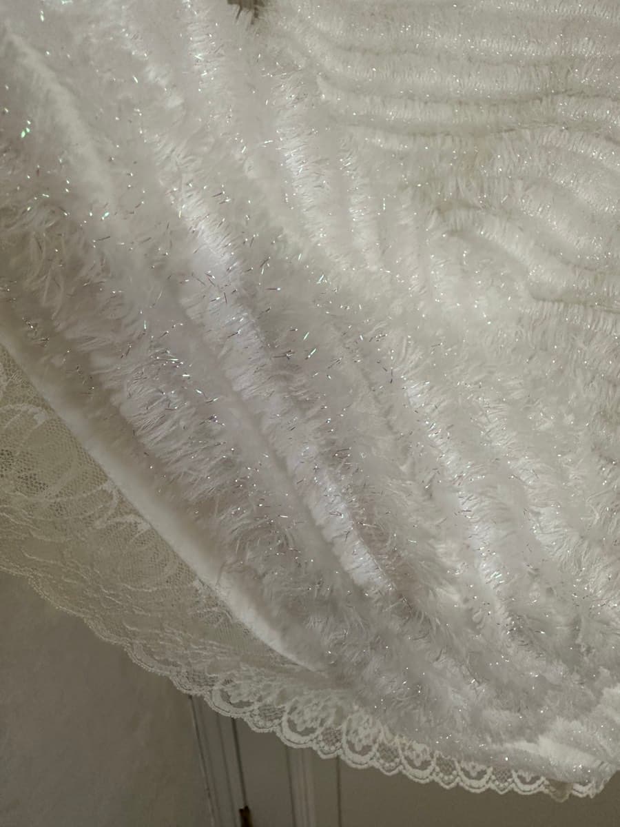 Miss Me Off White Occasion Dress with Bow – Size 11-12 thumbnail 6
