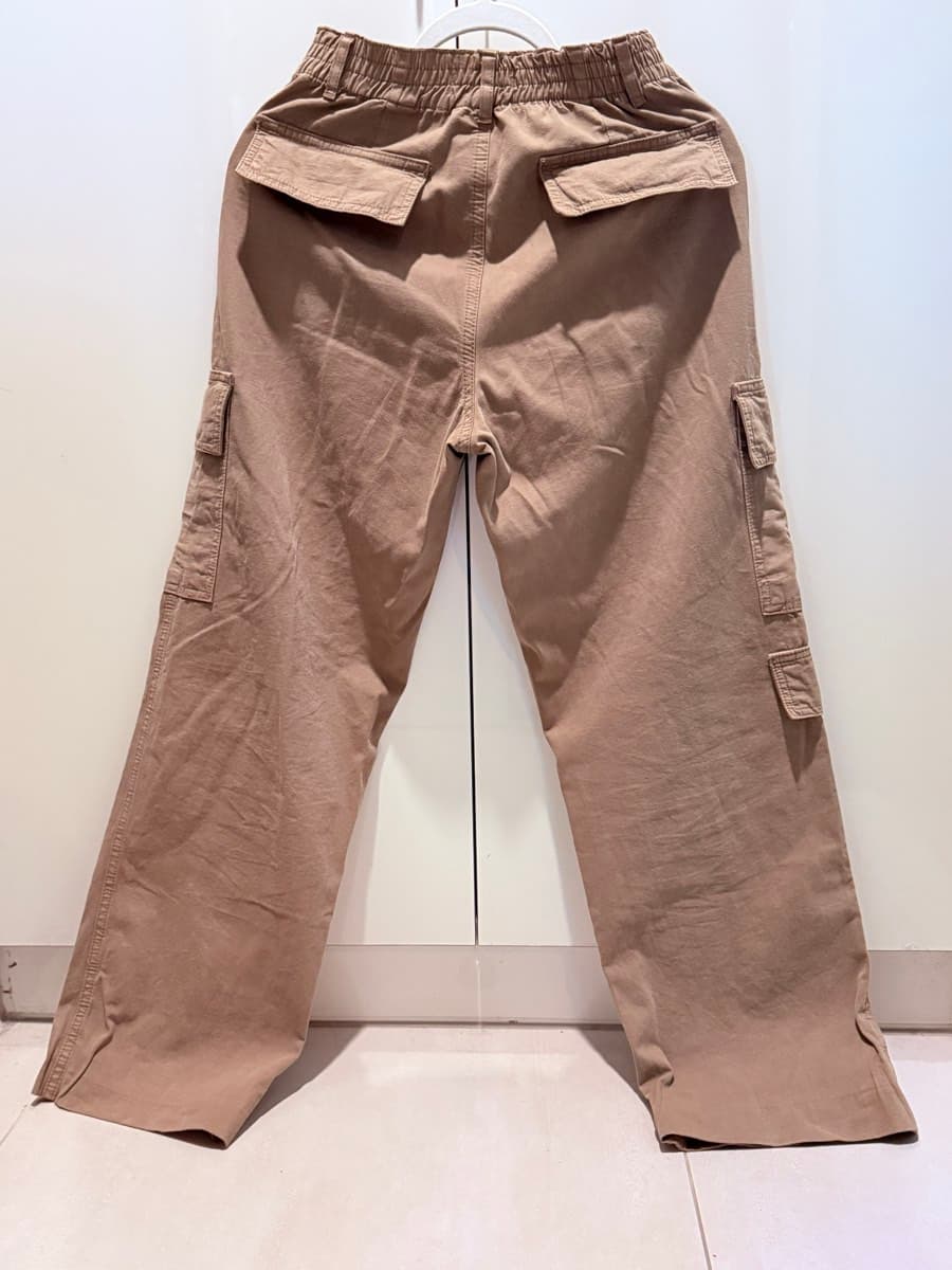 Brown Cargo Trousers thumbnail 2