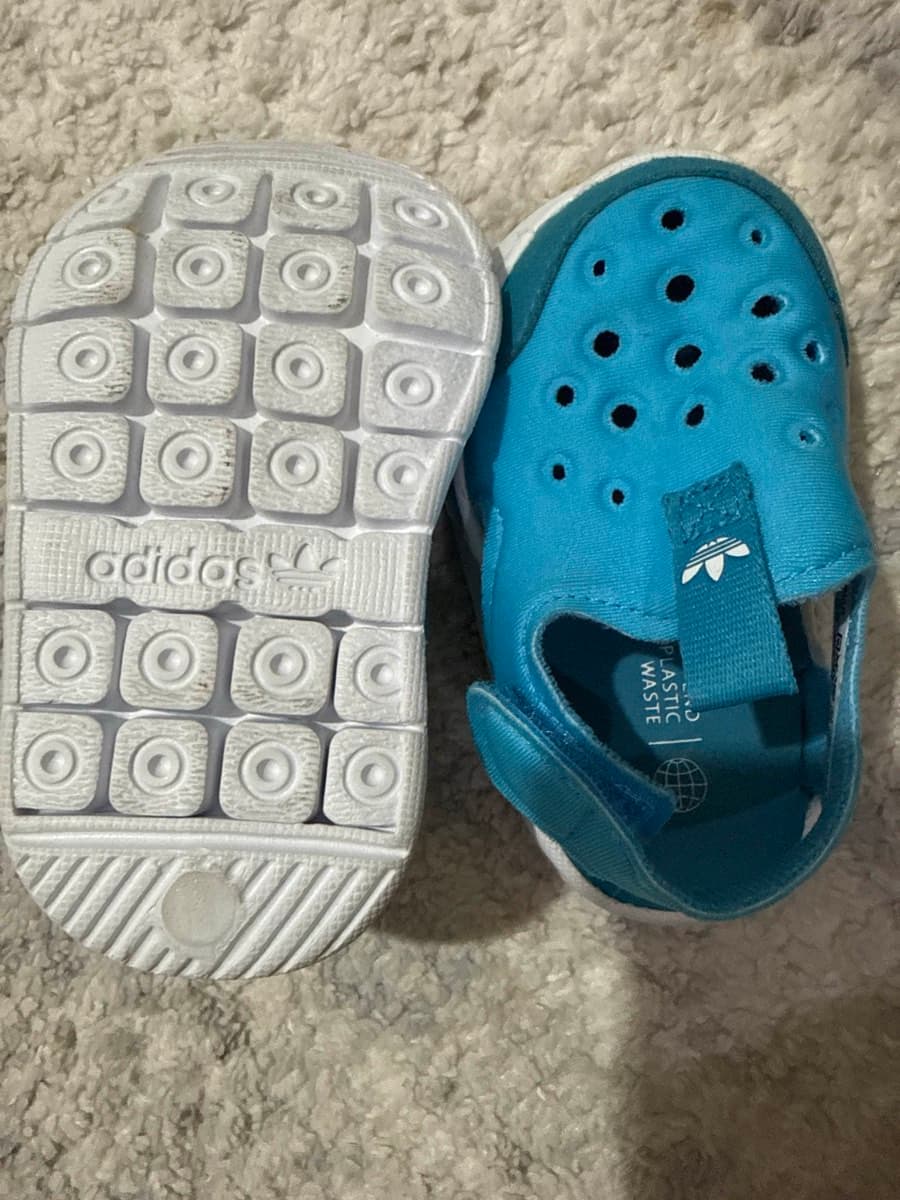 Adidas Blue Baby Sandals thumbnail 3