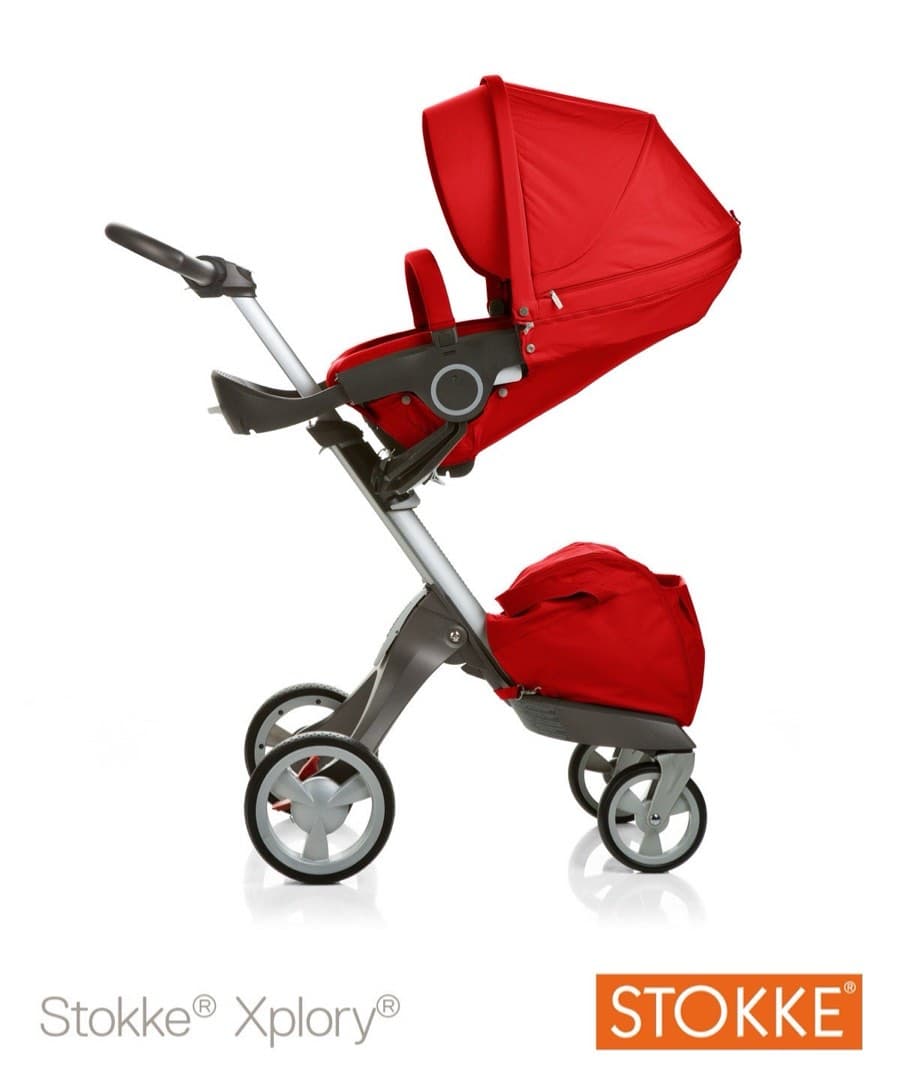 Stokke Xplory Red Stroller