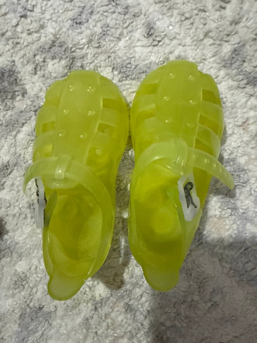 Lime Green Jelly Shoes thumbnail 2