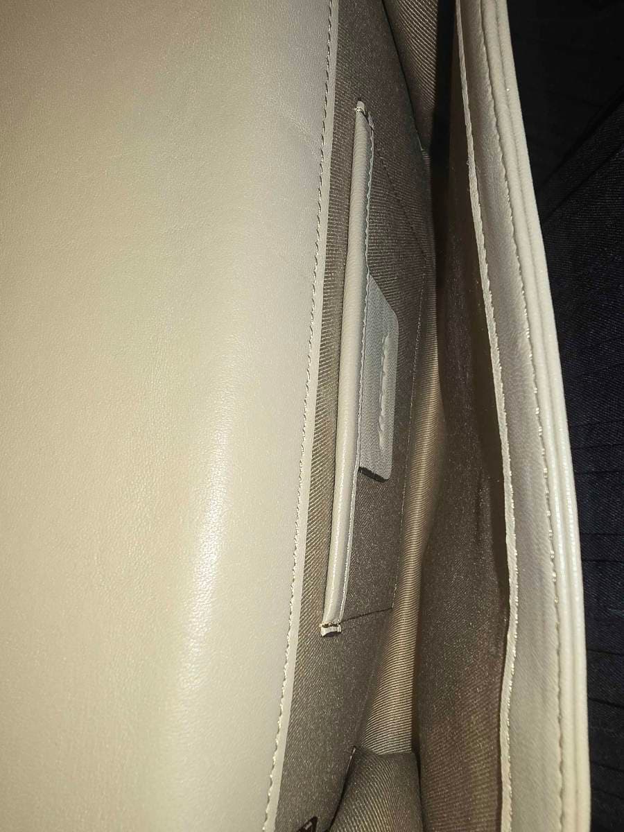 Taupe Clutch with Gold Detail thumbnail 4